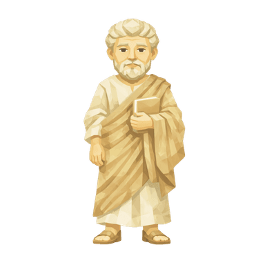 アリストテレスのイラスト