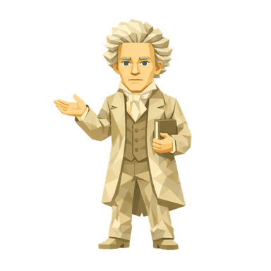 キルケゴールのイラスト