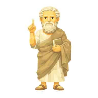 プラトンのイラスト