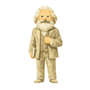 マルクスのイラスト