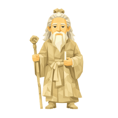 老子のイラスト